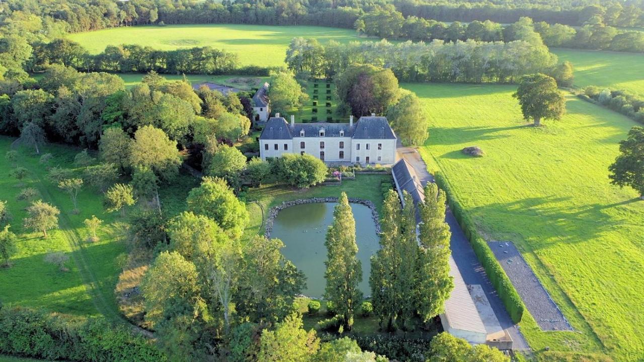 Chateau Du Bu Anctoville Bagian luar foto