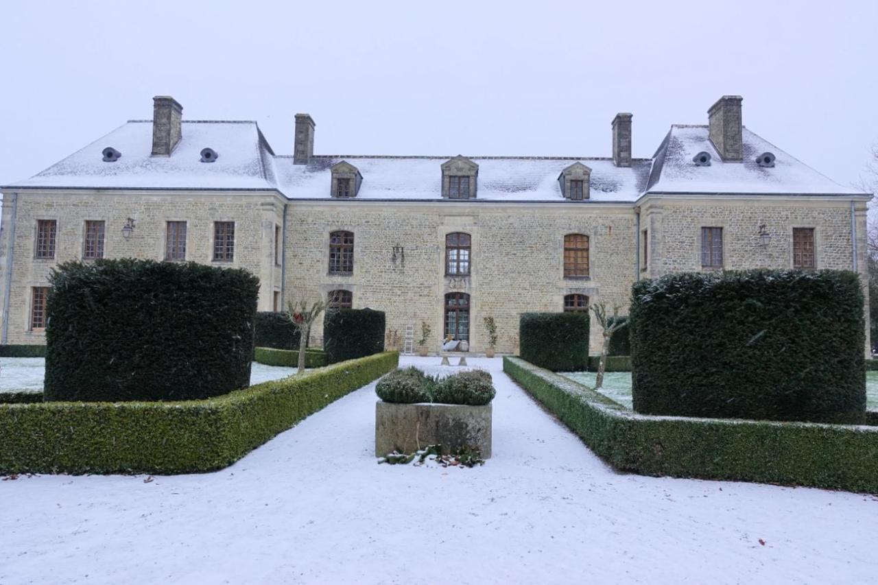 Chateau Du Bu Anctoville Bagian luar foto